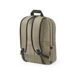 Sac à dos 22 L en nylon recyclé, fermetures éclair imperméables 15,6'' couleur camel deuxième vue