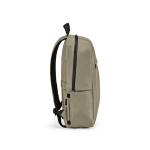Sac à dos 22 L en nylon recyclé, fermetures éclair imperméables 15,6'' couleur camel troisième vue