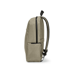 Sac à dos 22 L en nylon recyclé, fermetures éclair imperméables 15,6'' couleur camel quatrième vue