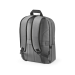 Sac à dos 22 L en nylon recyclé, fermetures éclair imperméables 15,6'' couleur gris clair deuxième vue