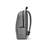Sac à dos 22 L en nylon recyclé, fermetures éclair imperméables 15,6'' couleur gris clair quatrième vue