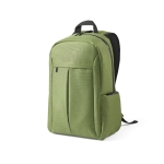 Sac à dos 22L en nylon recyclé à fermetures éclair imperméables 15,6” couleur vert militaire