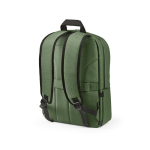 Sac à dos 22 L en nylon recyclé, fermetures éclair imperméables 15,6'' couleur vert militaire deuxième vue