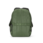 Sac à dos 22 L en nylon recyclé, fermetures éclair imperméables 15,6'' couleur vert militaire deuxième vue