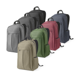 Sac à dos 22L en nylon recyclé à fermetures éclair imperméables 15,6”
