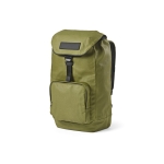 Sac à dos en coton recyclé imperméable à boucle 240 g/m² couleur vert militaire