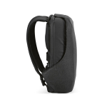 Sac à dos 20 L en RPET avec cadenas et tissus anti-coupure 15,6'' couleur noir quatrième vue