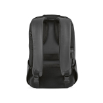 Sac à dos 20 L en RPET avec cadenas et tissus anti-coupure 15,6'' couleur noir vue arrière