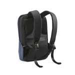 Sac à dos 20 L en RPET avec cadenas et tissus anti-coupure 15,6'' couleur bleu troisième vue