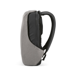Sac à dos 20 L en RPET avec cadenas et tissus anti-coupure 15,6'' couleur gris clair cinquière vue