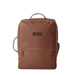 Sac à dos élégant en cuir recyclé avec poche extensible pour PC 17'' vue principale
