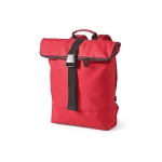 Sac à dos pour ordinateur 15,6” en cuir recyclé à dos rembourré couleur bordeaux