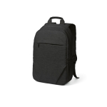 Sac à dos 18L en RPET 300D à compartiment frontal zippé 15,6” couleur noir