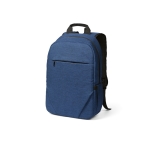 Sac à dos 18L en RPET 300D à compartiment frontal zippé 15,6” couleur bleu