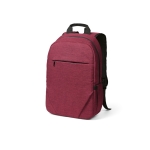 Sac à dos 18L en RPET 300D à compartiment frontal zippé 15,6” couleur rouge