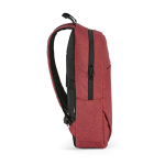 Sac à dos 18 L en RPET 300D à compartiment frontal zippé 15,6'' couleur rouge troisième vue