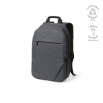 Sac à dos 18 L en RPET 300D à compartiment frontal zippé 15,6'' couleur gris foncé