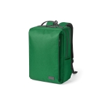 Sac à dos pour PC 15,6” en polyester recyclé à fermetures étanches couleur vert