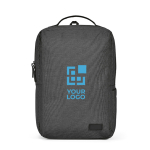 Sac à dos pour PC 15,6” en polyester recyclé à fermetures étanches vue principale