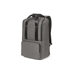 Sac à dos 18L en polyester recyclé à compartiment pour ordinateur couleur gris