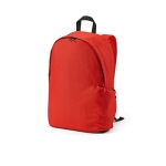 Sac à dos pour ordinateur portable 15,6” en RPET à finition ripstop couleur rouge