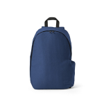 Sac à dos pour ordinateur portable 15,6” en RPET à finition ripstop couleur bleu roi vue frontale