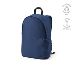 Sac à dos pour ordinateur portable 15,6'' en RPET à finition ripstop couleur bleu roi