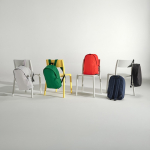 Sac à dos pour ordinateur portable 15,6” en RPET à finition ripstop vue d'ambiance