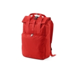 Sac à dos 20L urbain en RPET à fermeture à enroulement à boucle couleur rouge