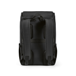 Sac à dos 20 L en cuir synthétique à compartiment pour PC rembourré couleur noir vue arrière