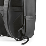 Sac à dos 20L en cuir synthétique à compartiment pour PC rembourré couleur noir cinquième vue detaillée