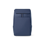 Sac à dos 20 L en cuir synthétique à compartiment pour PC rembourré couleur bleu vue frontale