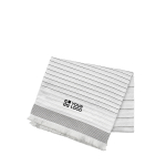 Plaid en coton recyclé à rayures 220 g/m2 vue principale
