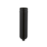 Bouteille en plastique recyclé avec fermeture rotative exclusive 500ml couleur noir quatrième vue