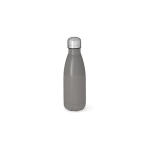 Gourde en acier inoxydable recyclé à finition mate 400 ml couleur gris