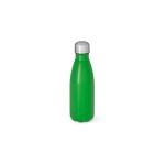 Gourde en acier inoxydable recyclé à finition mate 400 ml couleur vert