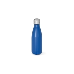 Gourde en acier inoxydable recyclé à finition mate 400 ml couleur bleu roi