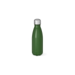 Gourde en acier inoxydable recyclé à finition mate 400 ml couleur vert militaire