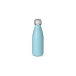 Gourde en acier inoxydable recyclé à finition mate 400 ml couleur bleu ciel