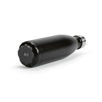 Gourde personnalisable isotherme et antifuite en inox recyclé 500 ml couleur noir quatrième vue