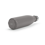 Gourde personnalisable isotherme et antifuite en inox recyclé 500 ml couleur gris quatrième vue