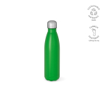 Gourde personnalisable isotherme et antifuite en inox recyclé 500 ml couleur vert