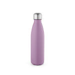 Gourde personnalisable isotherme et antifuite en inox recyclé 500 ml couleur violet vue arrière