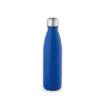 Gourde personnalisable isotherme et antifuite en inox recyclé 500 ml couleur bleu roi vue arrière