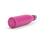 Gourde personnalisable isotherme et antifuite en inox recyclé 500 ml couleur fuchsia quatrième vue