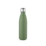 Gourde personnalisable isotherme et antifuite en inox recyclé 500 ml couleur vert pastel vue arrière