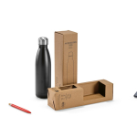 Gourde personnalisable isotherme et antifuite en inox recyclé 500 ml cinquière vue