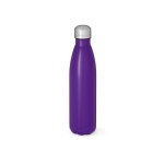 Gourde en acier inoxydable recyclé à bouchon étanche 770 ml couleur violet