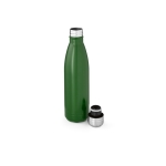 Gourde en acier inoxydable recyclé à bouchon étanche 770 ml couleur vert militaire deuxième vue