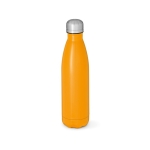 Gourde en acier inoxydable recyclé à bouchon étanche 1 L couleur orange